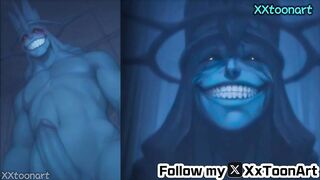 Rule 63 Hentai Ep.065 -Solo Leveling - Statue of Death God Big BlowJob Cum inside