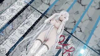 Illustrious Flower Nude Dance Blender Video #1882