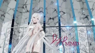 Illustrious Flower Nude Dance Blender Video #1882