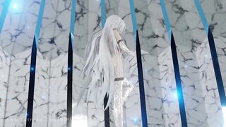 Illustrious Flower Nude Dance Blender Video #1882