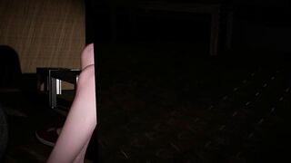 3D Horny Slut Slave Teasing Her Big Dick Master to Fuck Her Pussy