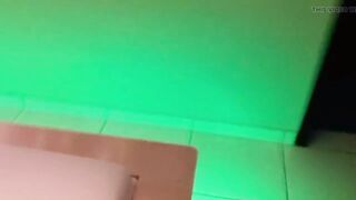 Married Hottie in the Trisal, Penetrated Her Pussy by Her Lover and Wanking the Cuckold