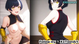 Seo Jiwoo From Solo leveling Hentai Part B - Golden armor IS Sexy
