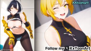 Seo Jiwoo From Solo leveling Hentai Part B - Golden armor IS Sexy