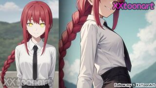 Chainsaw Man 2D Hentai - Makima Like Big Dick