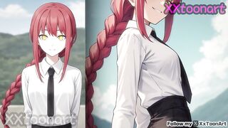 Chainsaw Man 2D Hentai - Makima Like Big Dick