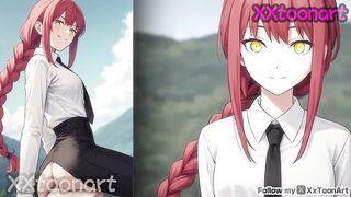 Chainsaw Man 2D Hentai - Makima Like Big Dick