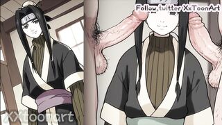 Naruto 2D Hentai - Haku (白) Loyal Sex Ninja BlowJob OnTop Doggy just you call