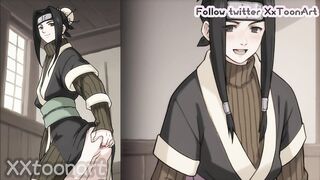 Naruto 2D Hentai - Haku (白) Loyal Sex Ninja BlowJob OnTop Doggy just you call