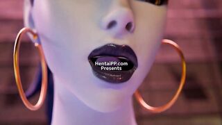 Aunt Cass Suck Widowmaker Monster Cock ( Parody XXX Cartoon )