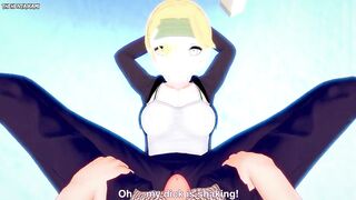 POV Hentai Footjob from Ryuko Tatsuma from Boku No Hero Academia