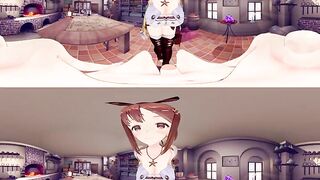 VR 360 Video Anime Ryza Ryza atelier Face-to-face sitting
