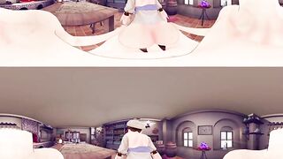 VR 360 Video Anime Ryza Ryza atelier Face-to-face sitting