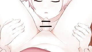 Anime hentai blowjob porn Pink