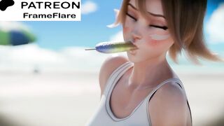 summer day hentai animation