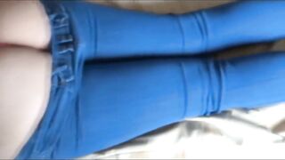 Stepson Caresses My Ass While I Rest and Wants to Fuck Me, I Love His Huge Cock