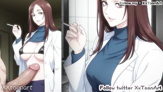 Shoko Ieiri (家入硝子) - Jujutsu Kaisen (呪術廻戦) Hentai - Doctor Sex