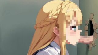 HENTAI CENSORED: Glory Hole.