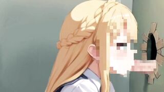 HENTAI CENSORED: Glory Hole.