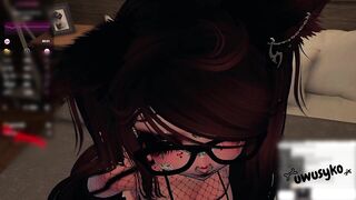 shy vrchat egirl touches herself for you (vrchat erp vocal)