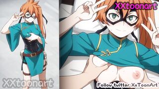 My Hero Academia 2D Hentai - Itsuka Kendo (拳藤一佳) Want to try oriental blowjob
