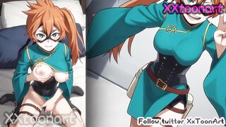 My Hero Academia 2D Hentai - Itsuka Kendo (拳藤一佳) Want to try oriental blowjob