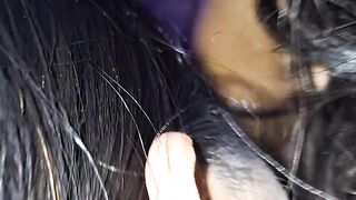 Native licking my pussy then we suck his dick together