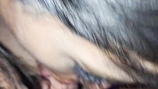 Native licking my pussy then we suck his dick together