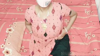 Indian Housewife Milf Love Sucking Big Black Cock - Blowjob