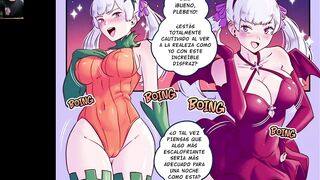 Asta gives a great fuck to the hot pussies of Noelle and Nero