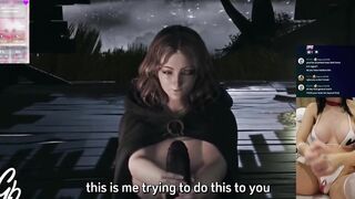 Elden Ring rule 34 | Watching Melina while chat controls my vibrator