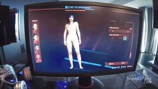 Brenna sparks cyberpunk parody