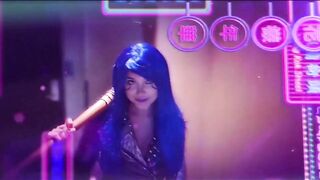 Brenna sparks cyberpunk parody