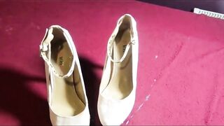 My Slave Cum on My High Heels