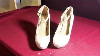 My Slave Cum on My High Heels
