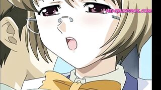 Hentai - Fucking with My Girlfriend on a Public Bus (Uncensored)