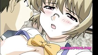 Hentai - Fucking with My Girlfriend on a Public Bus (Uncensored)