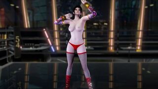 3D sexy cosplay slut stripper naked her big boobs dance for you
