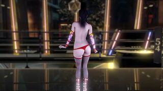 3D sexy cosplay slut stripper naked her big boobs dance for you