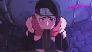 Sarada After Dark – Forbidden Encounters in Konoha - HENTAI