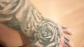 Tight blonde gets creampied