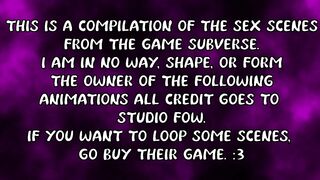 Subverse - Fortune Lesbian scenes (4K, 3D Hentai Game, Uncensored)