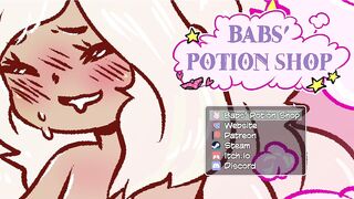 Babs Potion Shop hentai game xhatihentai gameplay