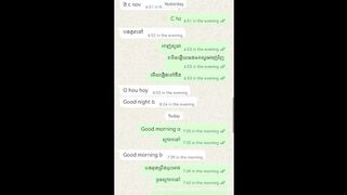 Khmer sex on chatting