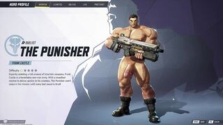 Marvel Rivals Nude Punisher Costumes Showcase