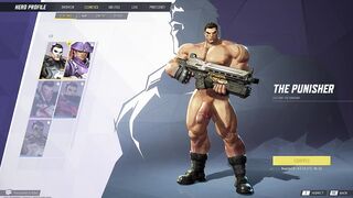 Marvel Rivals Nude Punisher Costumes Showcase