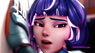 Hardcore Pussy Eating for My Lesbian Girlfriend - 3D Sex Anime