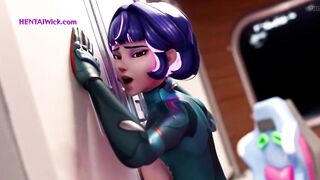 Hardcore Pussy Eating for My Lesbian Girlfriend - 3D Sex Anime