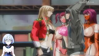 lesbian orgy and futanari