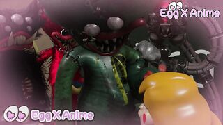 Poppy Playtime hentai - Miss Delight Classroom vs huggy wuggy